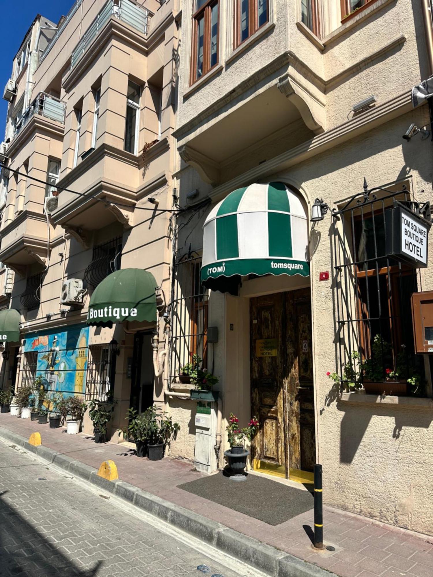 Tom Square Boutique Hotel Istanbul Bagian luar foto